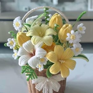 Sunshine Lily Basket